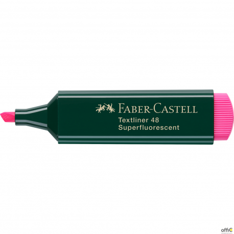 Zakreślacz TEXTLINER 48 różowy FABER-CASTELL 154828 FC