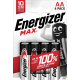 Bateria alkaliczna MAX ENERGIZER LR6/AA (4szt)