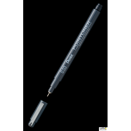 Cienkopis kalibrowany POINTLINER czarny 0,03 mm S20P-03A