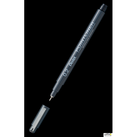 Cienkopis kalibrowany POINTLINER czarny 0,2 mm S20P-2A