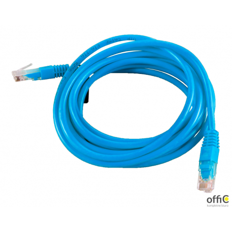 Kabel UTP CAT 5E PATCHCORD 3m niebieski EB275B ESPERANZA