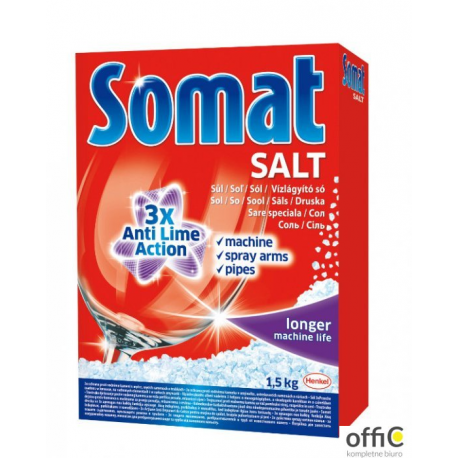 Sól do zmywarek SOMAT 1.5kg machine