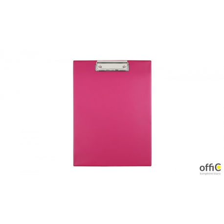 Deska z klipsem A4 pink BIURFOL KKL-01-03 (pastel różowy )