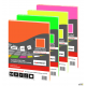 Fluorescencyjne etykiety samoprzylepne A4 pomarańczowe 25 ark Emerson ETOKPOM001x025x010