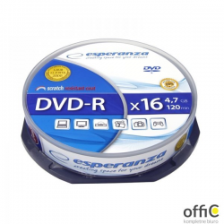 DVD-R ESPERANZA.4 7GB X16 CAKE BOX 10szt 1111