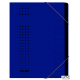 Teczka koresp.CHIC E42496 DB niebieska 1-12 kart.400001992