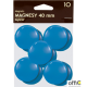 Magnesy 40mm GRAND niebieskie(10) 130-1702