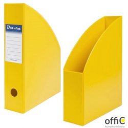 Pojemnik na czasopisma DOTTS A4 7cm żółty PCV (SD-35)